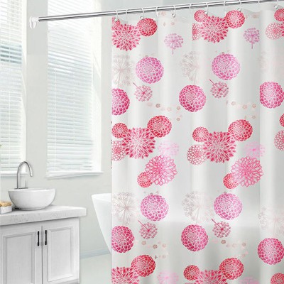 Classic 1.8*1.8m PEVA Shower Curtain Waterproof Mildew-Proof Dry Wet Separation for Warmth Preservation Household Bathroom EVA