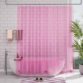 Factory Custom Bath EVA Shower Curtain Liner 100% EVA 72*72inch Clear Color Heavy Duty Shower Curtain