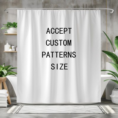 Various popular patterns are available for wholesale, including waterproof bathroom curtains from our own factory