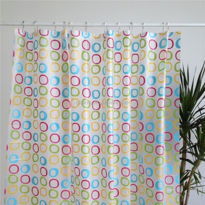 EVA Printed Custom Shower Curtain Liners,transparent Shower Curtains
