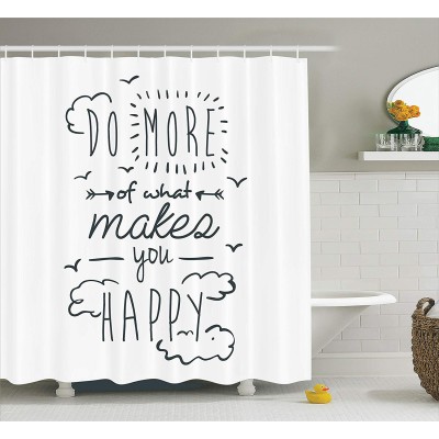 Custom Printed  Polyester Decorative Designer Shower Curtain