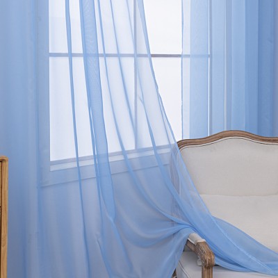 Cortinas De Gasa Para Ssla White Yellow Sheer Net Voile Lace Curtain Rideaux Voilage Sheer Curtains for the Living Room Window