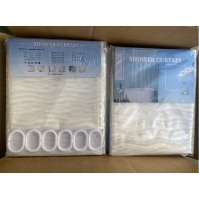 EVA Shower Curtain Room Partition Curtain Thickened Waterproof and Mildew-proof 3D Fish Scales Shower Curtain