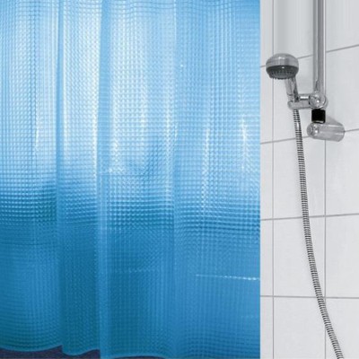 Anti-Microbial Digital Printing Eva Shower Curtain Liner Clear Embossed 3d Waterproof Transparent PEVA Shower Curtains