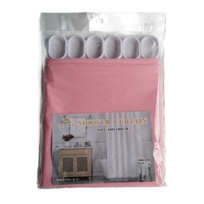 New Solid Color Shower Curtain  Bathroom Privacy Shower Curtain