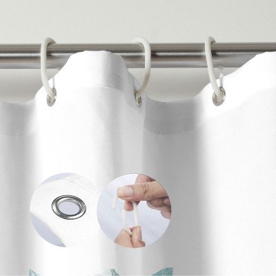 Various popular patterns are available for wholesale, including waterproof bathroom curtains from our own factory